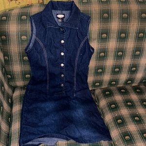 Zoey Beth Button up Jean Dress Size Medium